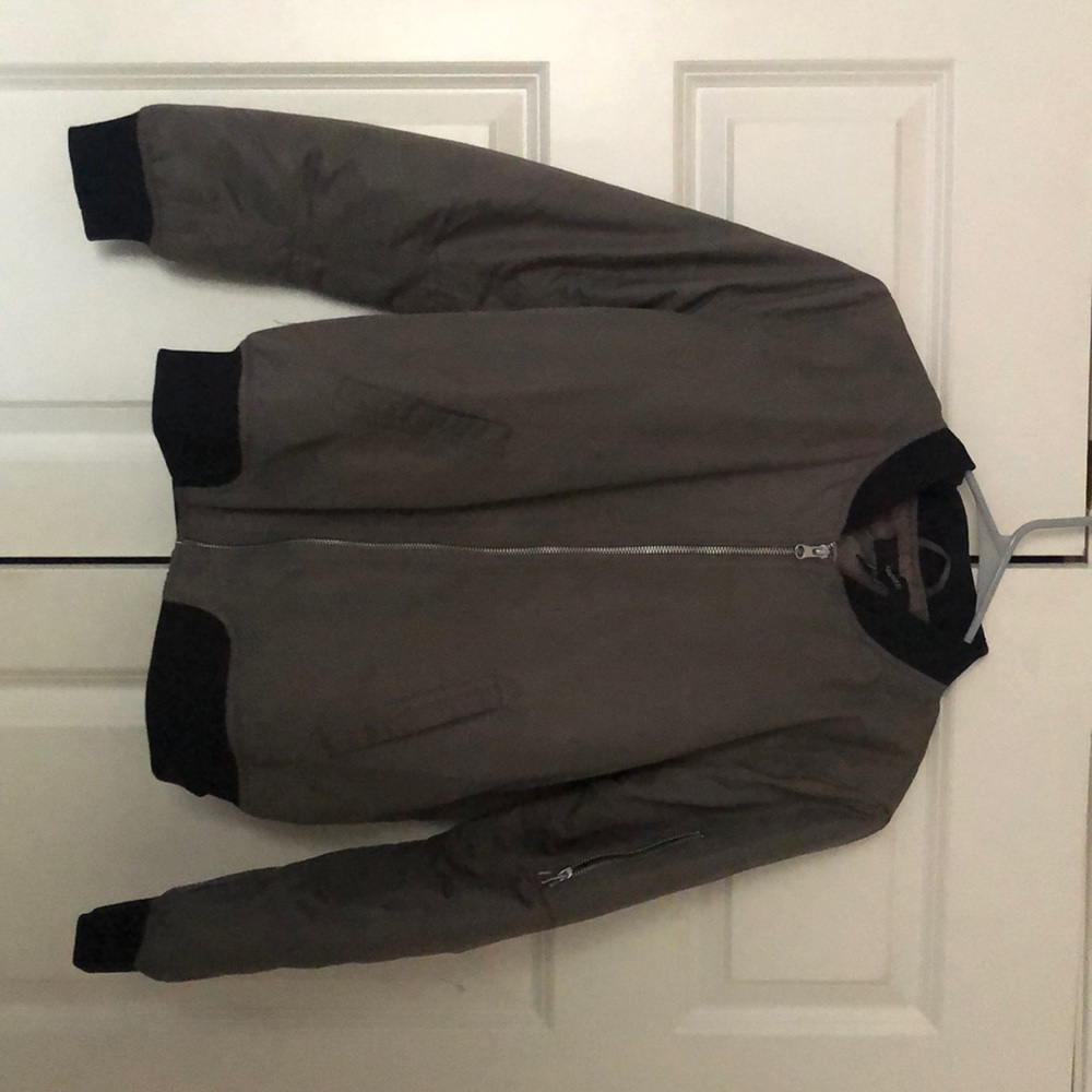 A bomber jacket